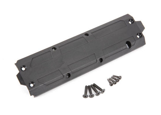 Traxxas 8945R Center Skidplate Fits Maxx Extended Chassis - PowerHobby