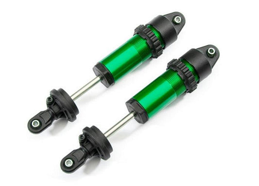 Traxxas 8961G GT-Maxx Assembled Aluminum Shocks GREEN - PowerHobby