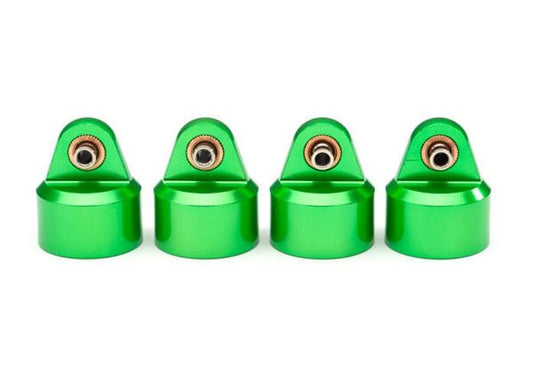 Traxxas 8964G Shock Caps Aluminum (Green Anodized) GT-Maxx Shocks Maxx - PowerHobby