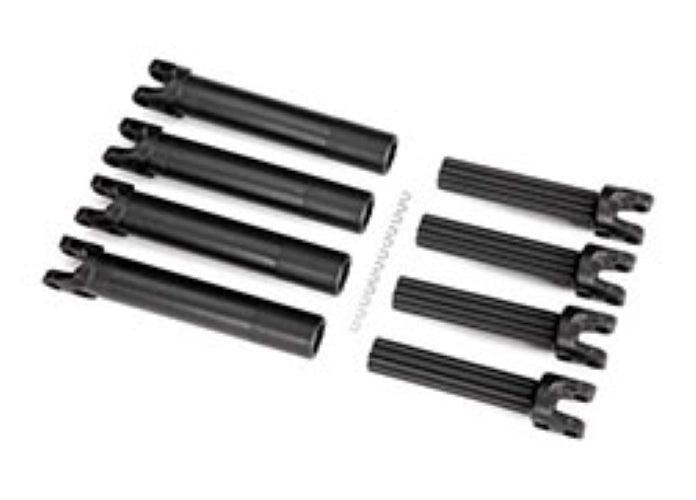 Traxxas 8993 Half Shaft Set Left or Right (Plastic Parts Only) (For use with #8995 Wide Maxx Suspension Kit) - PowerHobby