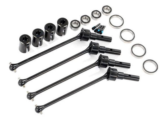 Traxxas 8996X Driveshafts Steel Constant-Velocity (Assembled) (4) For #8995 - PowerHobby