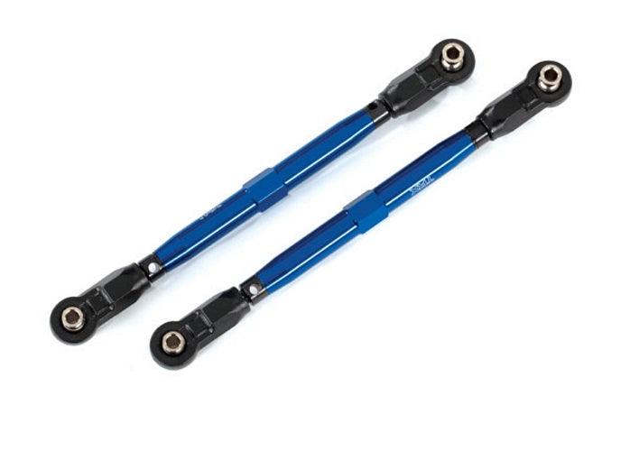 Traxxas 8997X Toe Links Front (Tubes Blue-Anodized 6061-T6 Aluminum) Maxx - PowerHobby