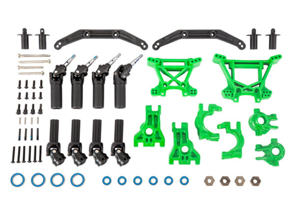 Traxxas 9080 Extreme Heavy Duty Upgrade Slash / Rustler 4x4 Hoss GREEN - PowerHobby