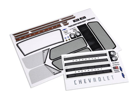 Traxxas 9113 Decal Sheets Chevrolet Blazer (1969 -1972) TRX-4 - PowerHobby