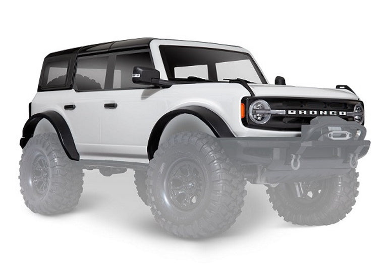 Traxxas 9211L Pro Scale Silver TRX-4 Body Ford Bronco (2021) Painted - PowerHobby