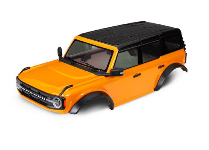 Traxxas Body Ford Bronco 2021 Complete Orange (Painted) (Requires #8080X) TRX-4 - PowerHobby