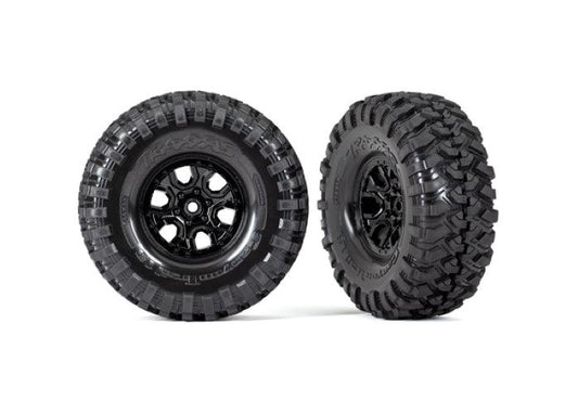 Traxxas 9272 Tires & Wheels Assembled Glued TRX-4 - PowerHobby