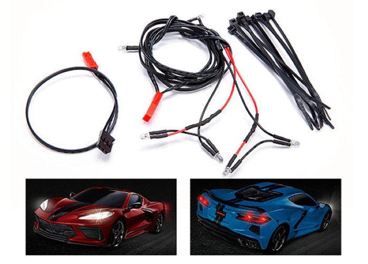 Traxxas 9380 Led Light Harness /Power Harness /Zip Ties For #9311 body 4-Tec 3.0 - PowerHobby