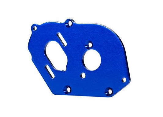 Traxxas 9490 Plate Motor Blue (3.2mm Thick) (Aluminum) Drag Slash - PowerHobby