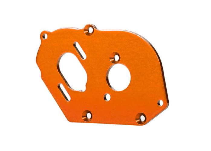 Traxxas 9490A Plate Motor Orange (4mm Thick) (Aluminum) /3x10mm CS Drag Slash - PowerHobby