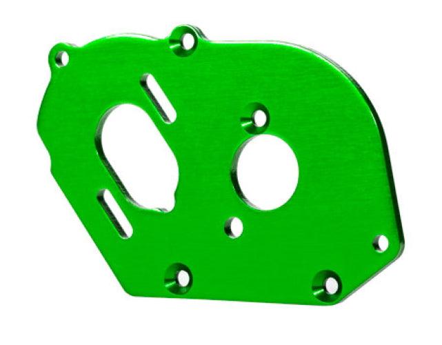 Traxxas 9490G Plate Motor Green (4mm Thick) (Aluminum) /3x10mm CS Drag Slash - PowerHobby