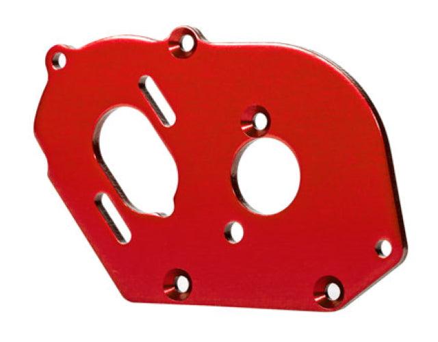 Traxxas 9490R Plate Motor Red (4mm Thick) (Aluminum) /3x10mm CS Drag Slash - PowerHobby