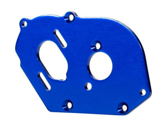 Traxxas 9490X Plate Motor Blue (4mm Thick) (Aluminum) w/3x10mm CS Drag Slash - PowerHobby