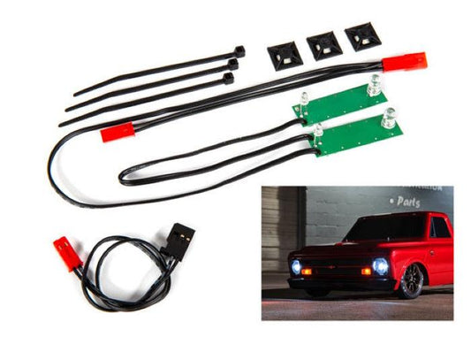 Traxxas 9496 Led Light Set Front (White) Drag Slash - PowerHobby