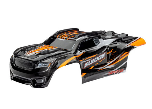 Traxxas 9511T ORANGE Painted Body Sledge - PowerHobby