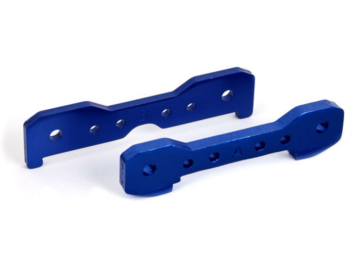 Traxxas 9527 Tie bars front 6061-T6 aluminum (blue-anodized) Sledge - PowerHobby