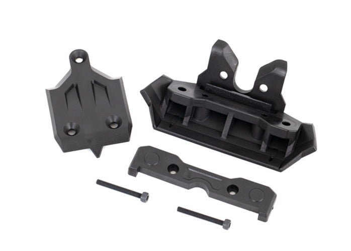 Traxxas 9535 Bumper front / skidplate tie bar mount front Sledge - PowerHobby