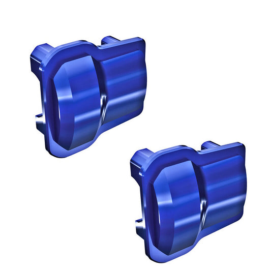 Traxxas 9787 BLUE TRX-4M Aluminum Axle Covers (2) - PowerHobby
