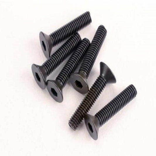 Traxxas 2553 3X15mm Flat Head Machine Screw (6) Desert Racer - PowerHobby