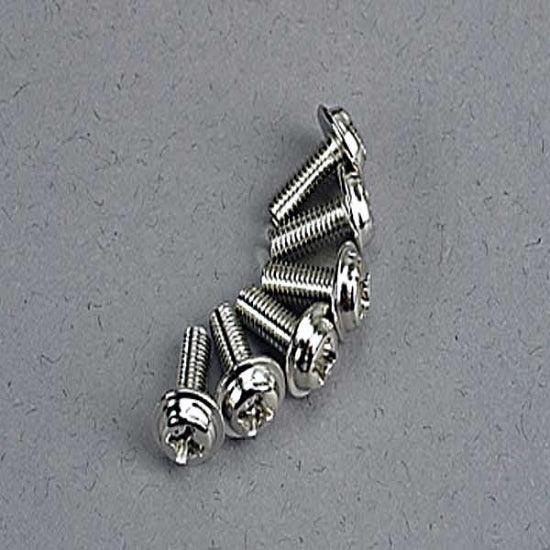 Traxxas 3185 3x8mm Washerhead Phillips Screw (6) Slash Bandit Ruslter - PowerHobby