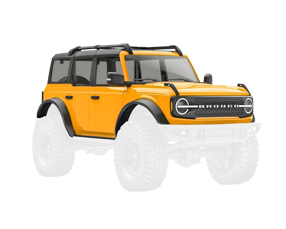 Traxxas 9711-CYBER TRX-4M Complete 1/18 Ford Bronco Body (Cyber Orange) - PowerHobby