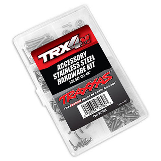 Traxxas 9746X Stainless Steel Hardware Kit TRX-4M - PowerHobby