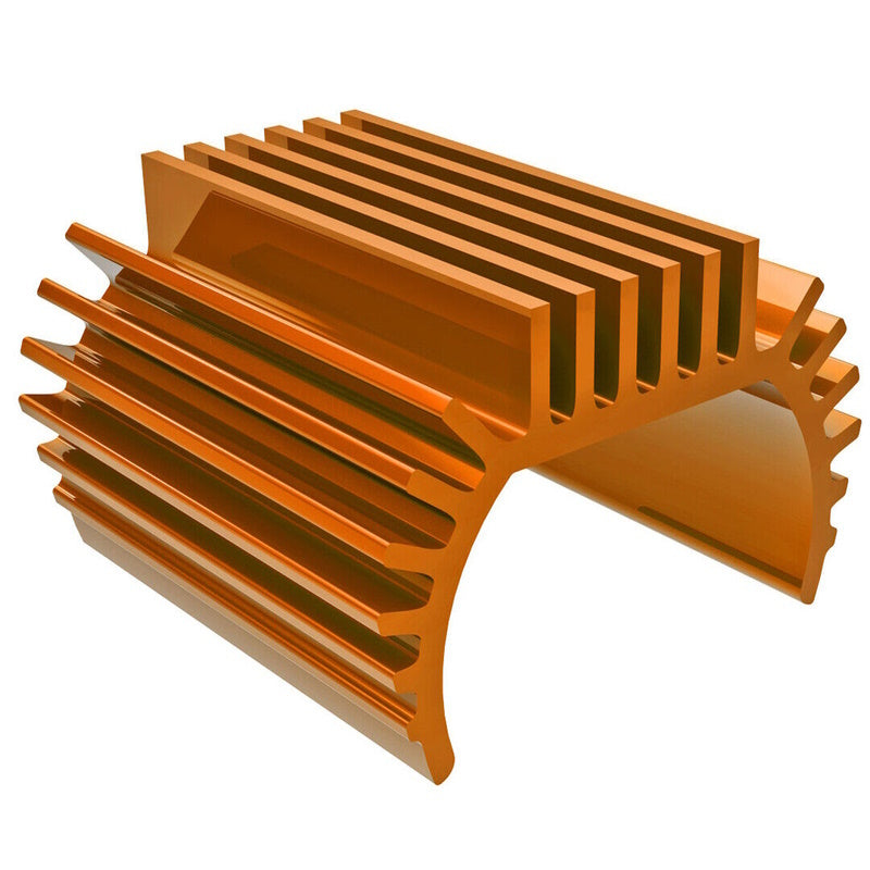 Traxxas 9793-ORNG TRX-4M Aluminum Heat Sink Orange Titan 87T - PowerHobby