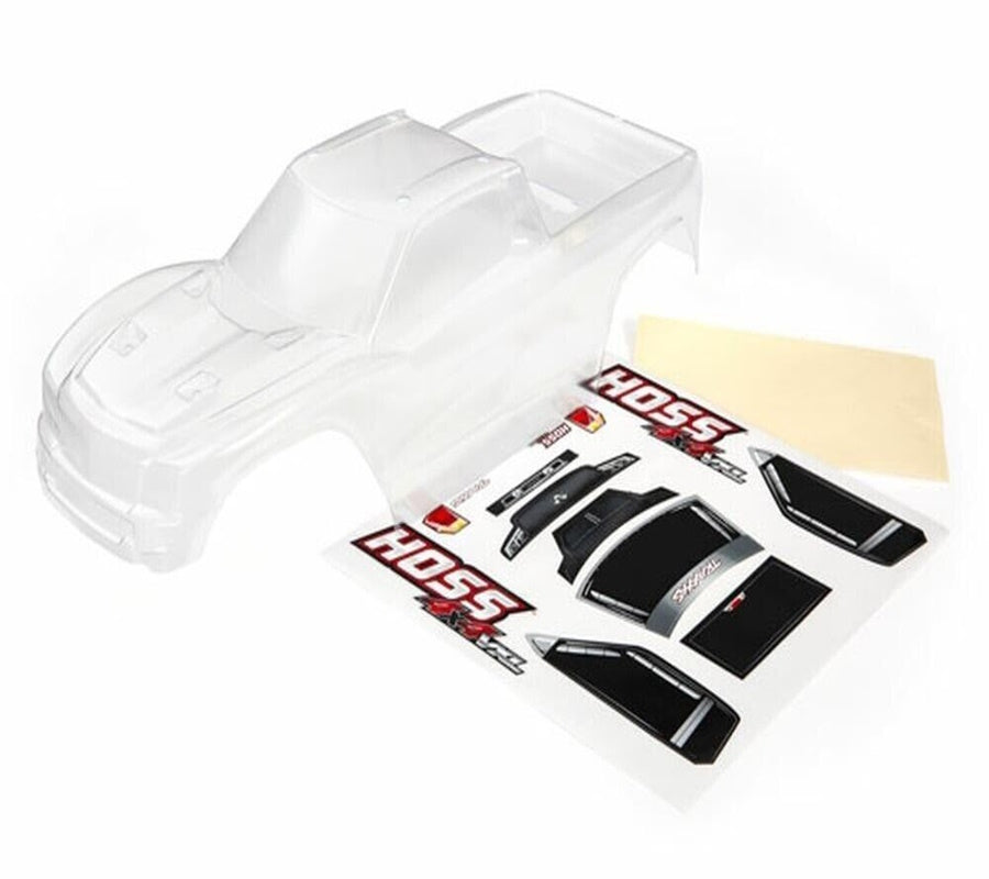 Traxxas TRA9011 Hoss 4X4 Body (Clear) - PowerHobby