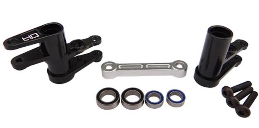 Hot Racing TRF4801 Aluminum Steering Bellcranks and Draglink Traxxas 4 Tec 2 - PowerHobby