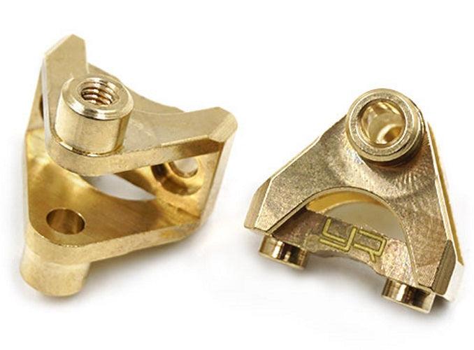 Yeah Racing TRX4-062 Brass Rear Suspension Link Mount Set Traxxas TRX-4 - PowerHobby