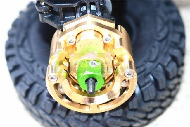 GPM BRASS EXTREME HEAVY EDITION PENDULUM WHEEL KNUCKLE AXLE WEIGHT TRAXXAS TRX-4 - PowerHobby