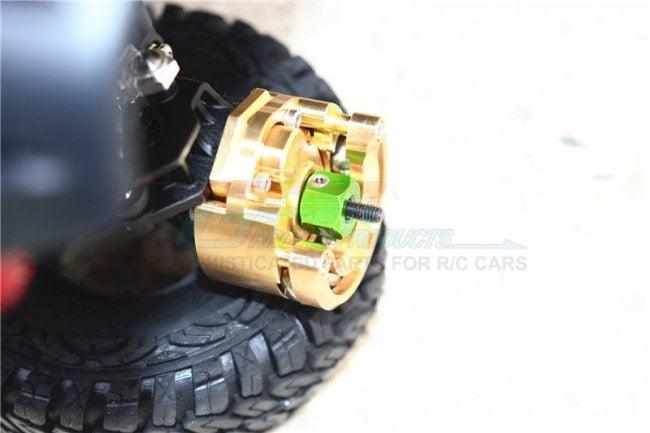 GPM BRASS EXTREME HEAVY EDITION PENDULUM WHEEL KNUCKLE AXLE WEIGHT TRAXXAS TRX-4 - PowerHobby