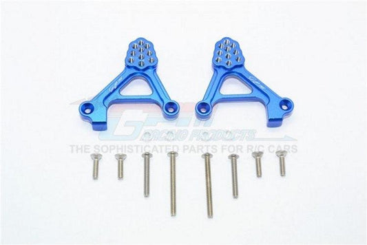 Gpm Racing TRX4030 Blue Aluminum Rear Damper Mount (1pair) Traxxas TRX4 - PowerHobby