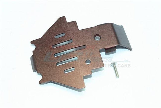 GPM TRX4332-BROWN ALUMINUM CENTER GEAR BOX BOTTOM PROTECTOR MOUNT TRAXXAS TRX-4 - PowerHobby