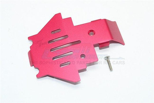 GPM TRX4332-RED ALUMINUM CENTER GEAR BOX BOTTOM PROTECTOR MOUNT TRAXXAS TRX-4 - PowerHobby