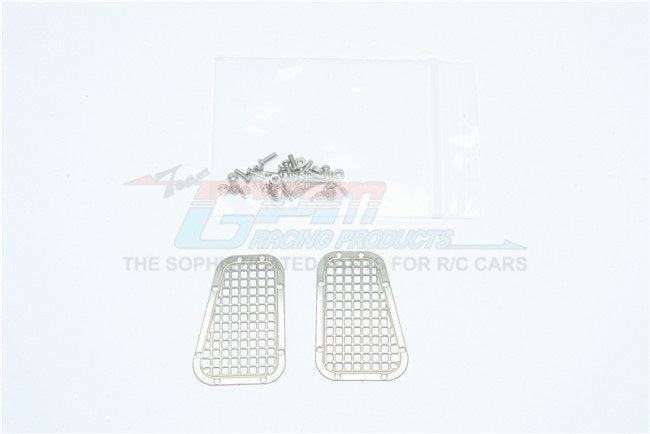 GPM RC CAR STAINLESS STEEL FENDER VENT GRID PATTERN TRAXXAS TRX-4 - PowerHobby