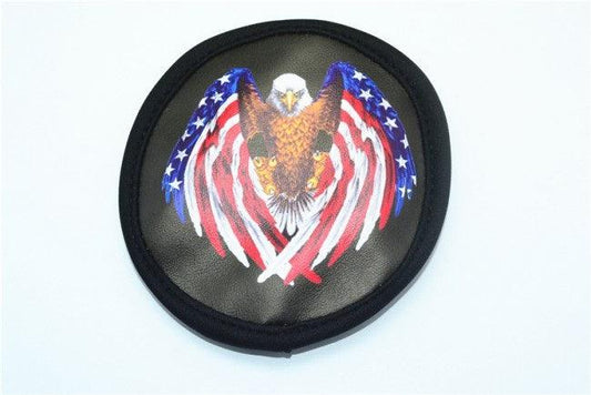 GPM TRX4ZSP19B-BLACK RC CAR BALD EAGLE SPARE TIRE COVER TRAXXAS TRX-4 - PowerHobby