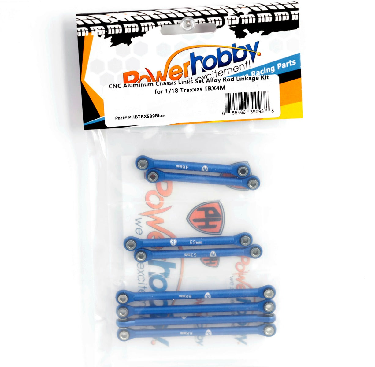 Powerhobby Aluminum Suspension link Set FOR Traxxas TRX-4M Blue - PowerHobby