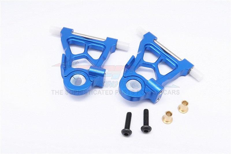 GPM TT2055-BLUE ALLOY FRONT LOWER ARM TAMIYA TT-02 - PowerHobby