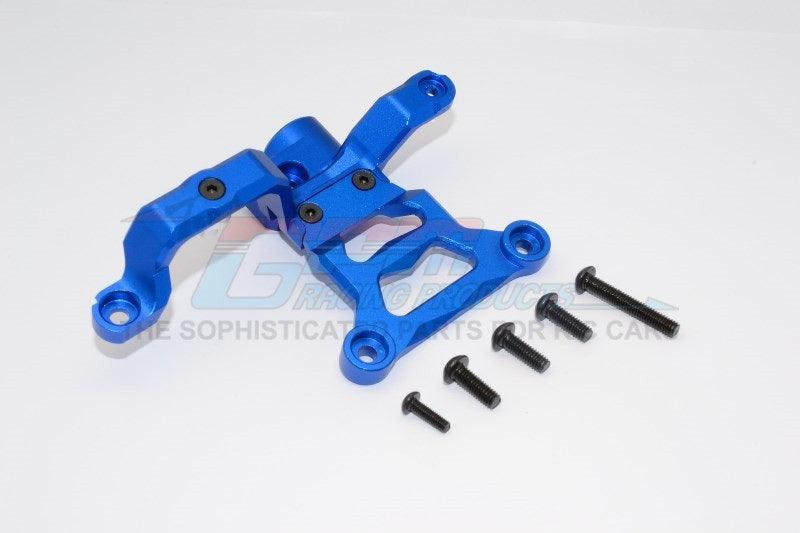 GPM ALUMINUM STEERING BELLCRANK SUPPORT TRAXXAS X-MAXX 4X4 BLUE - PowerHobby