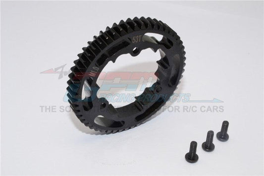 GPM TXM053TS-BLACK STEEL SPUR GEAR (53T) TRAXXAS X-MAXX 4X4 - PowerHobby