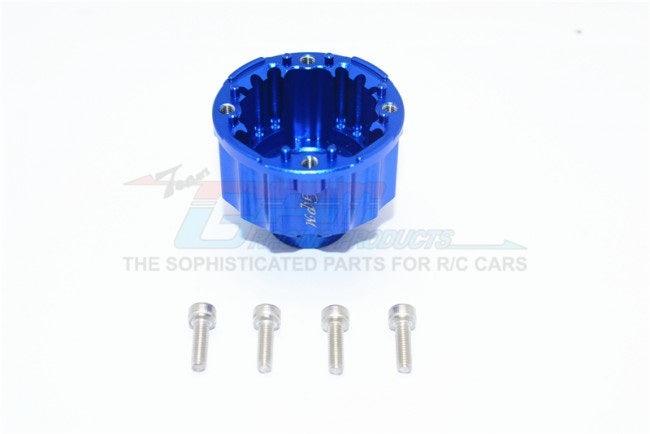 GPM ALUMINUM FRONT OR REAR DIFFERENTIAL CASE TRAXXAS X-MAXX 4X4 BLUE - PowerHobby