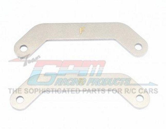 Gpm TXMS089S-OC Stainless Steel Front/Rear Bulkhead Tie Bar Traxxas Maxx - PowerHobby