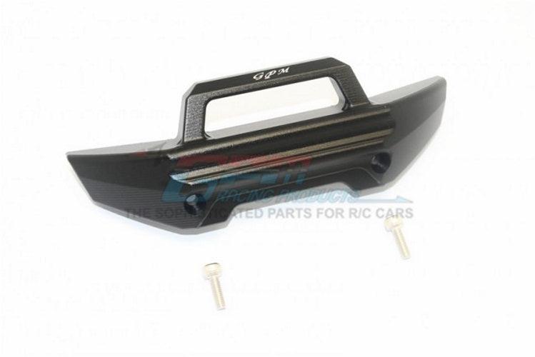 Gpm Racing TXMS330F-BK Aluminum Front Bumper Black Traxxas Maxx - PowerHobby