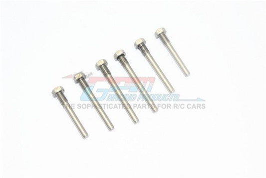 GPM STAINLESS STEEL FRONT/REAR SUSPENSION SCREW PIN TRAXXAS 1/10 MAXX - PowerHobby