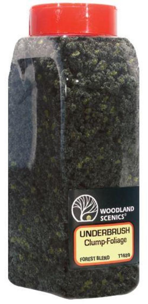 Woodland Scenics FC1639 N/HO Underbrush Shaker Forest Blend 32 oz Train Scenery - PowerHobby