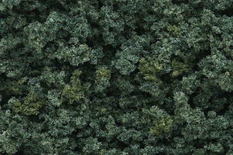 Woodland Scenics FC136 Underbrush Clump Foliage Medium Green Bag Train Scenery - PowerHobby