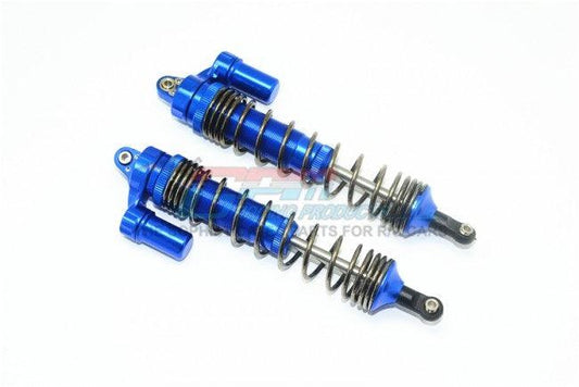 GPM ALUMINUM REAR L-SHAPE SPRING DAMPER (139MM) TRAXXAS UNLIMITED DESERT BLUE - PowerHobby