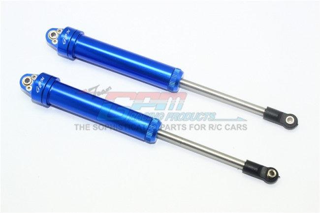 GPM ALUMINIUM REAR INTERNAL SHOCKS 160MM TRAXXAS UNLIMITED DESERT RACER BLUE - PowerHobby