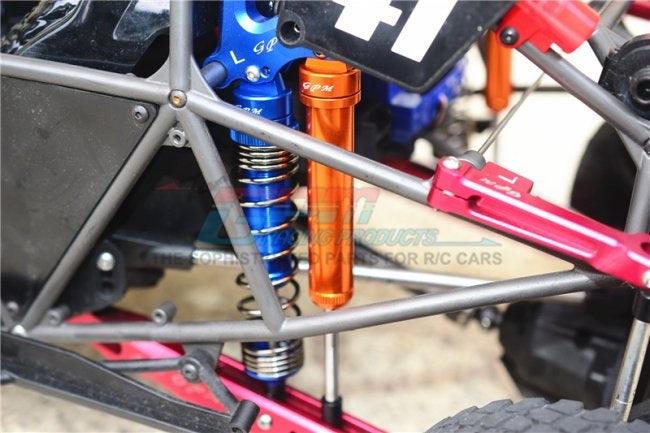 GPM ALUMINIUM REAR INTERNAL SHOCKS 160MM TRAXXAS UNLIMITED DESERT RACER BLUE - PowerHobby